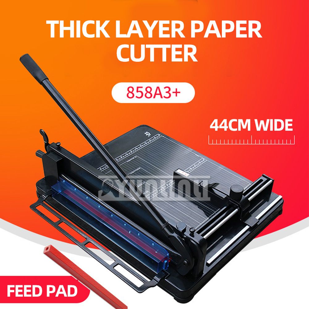 858A3+ Manual Paper Cutter Mac - Paper Cutting Guillotine 评论和价格