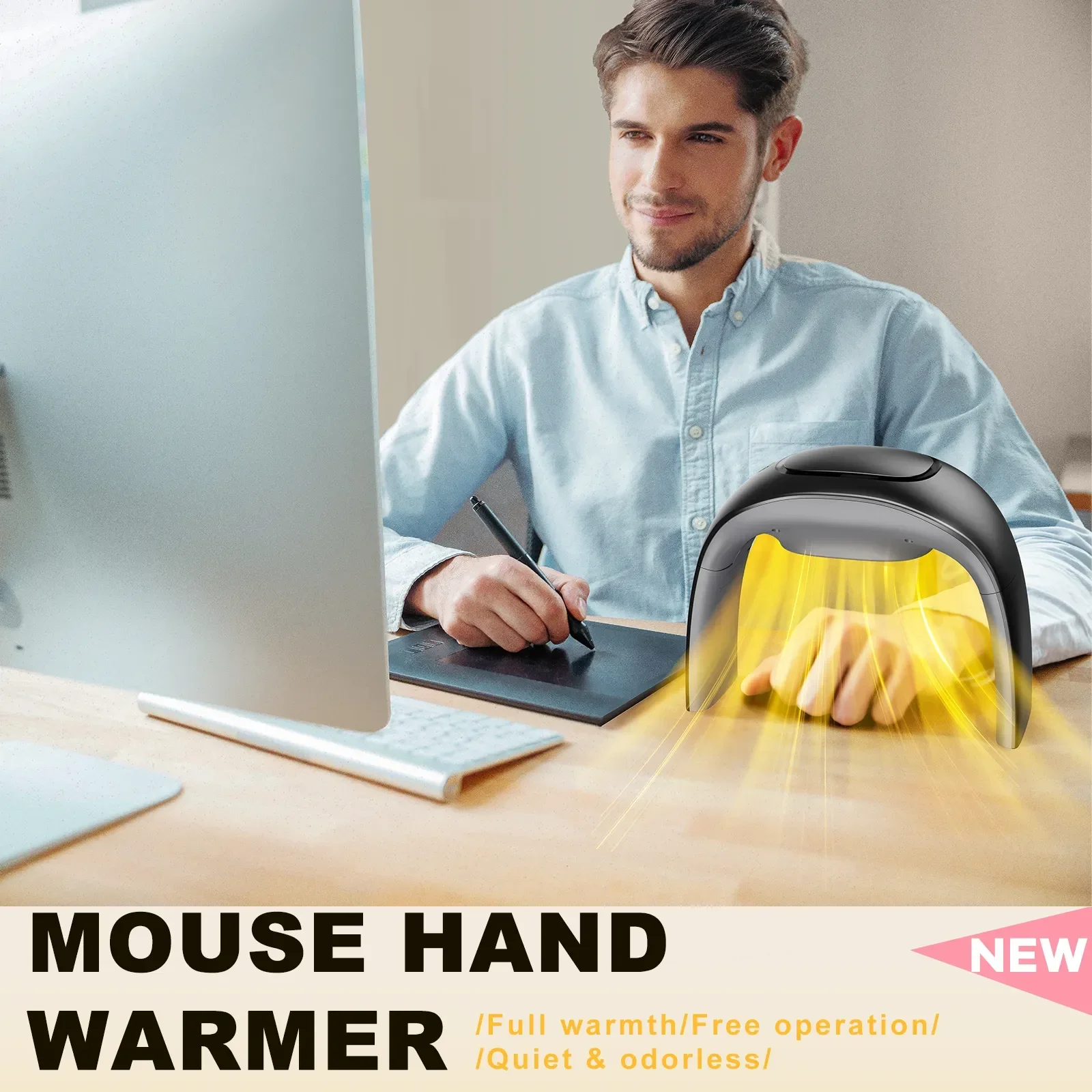 Eary Portable Winter Mouse Han - Office Tech Gear 评论和价格