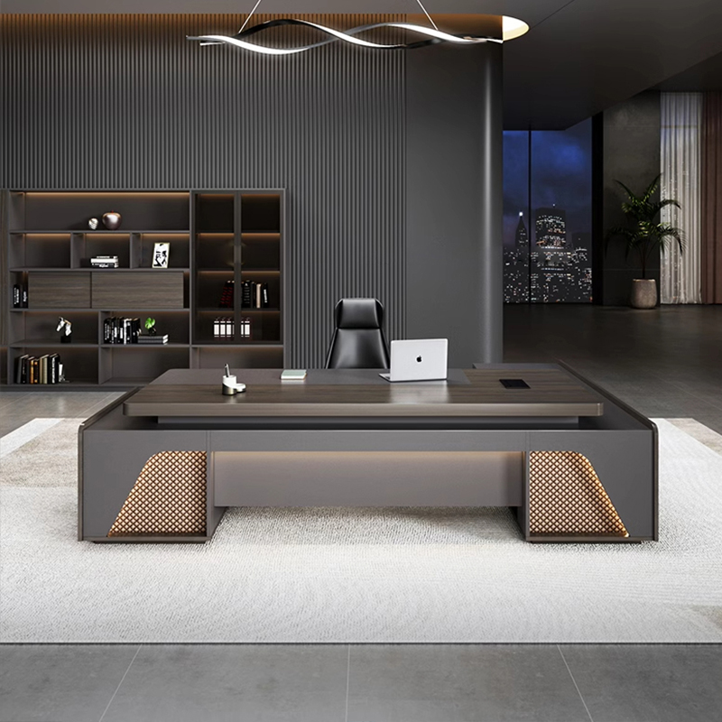 ❀zz Luxury Modern Ceo L Shape  - Office Tech Management 评论和价格
