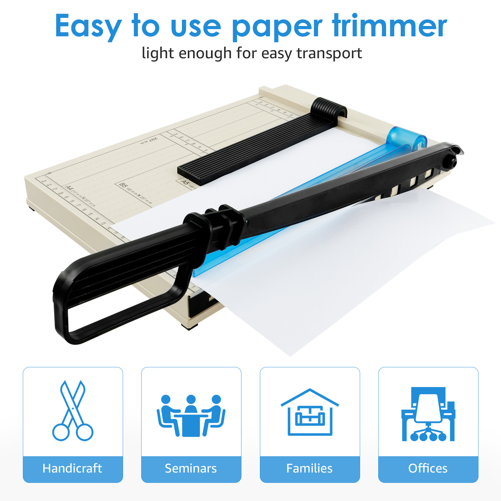 Guillotine Paper Cutter with S - Paper Cutting Guillotine 评论和价格