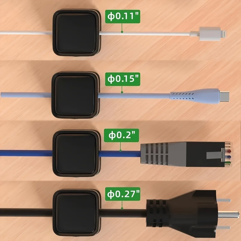 12-Pack Cable Organizers — the - Office Tech Management 评论和价格